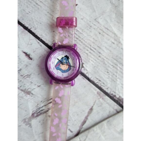 Disney Winnie The Pooh Eeyore Purple Watch Untested - Picture 2 of 5